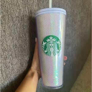 24oz Sequin Holiday Starbucks Cup